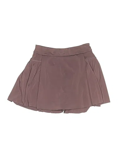 Pre-owned Athleta Casual Skirt In Brown
