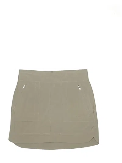 Pre-owned Athleta Casual Skirt In Brown