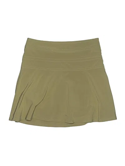 Pre-owned Athleta Casual Skirt In Brown