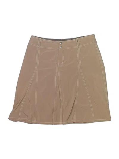 Pre-owned Athleta Casual Skirt In Brown