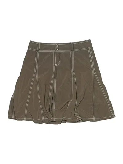 Pre-owned Athleta Casual Skirt In Brown