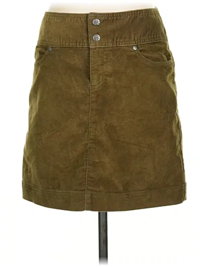 Pre-owned Athleta Casual Skirt In Brown