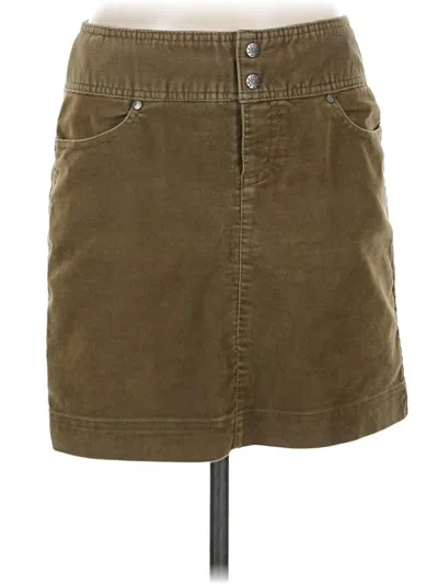 Pre-owned Athleta Casual Skirt In Brown