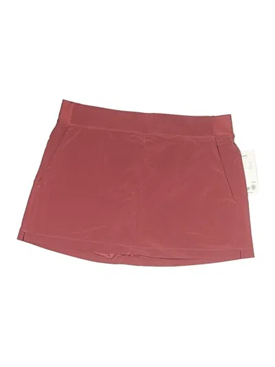 Athleta Casual Skirt In Burgundy