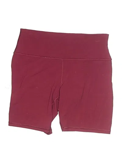 Pre-owned Athleta Casual Skirt In Burgundy