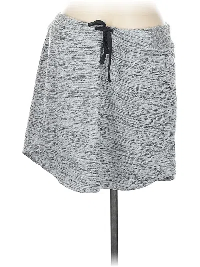 Pre-owned Athleta Casual Skirt In Gray