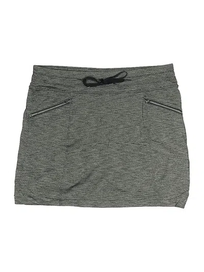 Pre-owned Athleta Casual Skirt In Gray