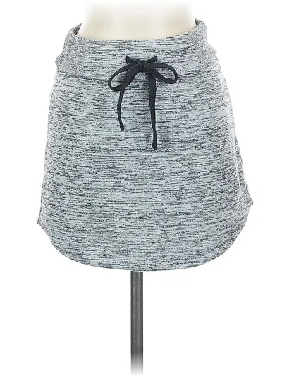 Pre-owned Athleta Casual Skirt In Gray