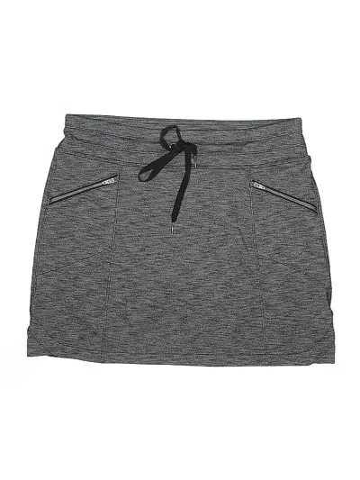 Pre-owned Athleta Casual Skirt In Gray