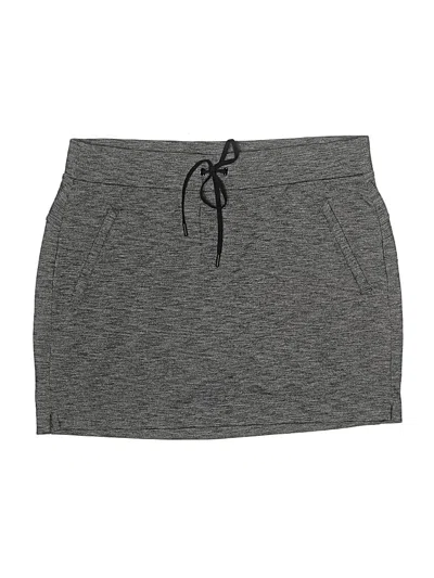 Pre-owned Athleta Casual Skirt In Gray