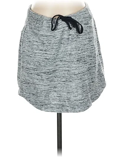 Pre-owned Athleta Casual Skirt In Gray