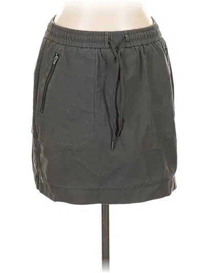 Pre-owned Athleta Casual Skirt In Gray