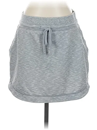 Pre-owned Athleta Casual Skirt In Gray