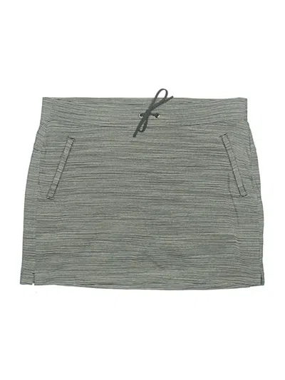 Pre-owned Athleta Casual Skirt In Gray