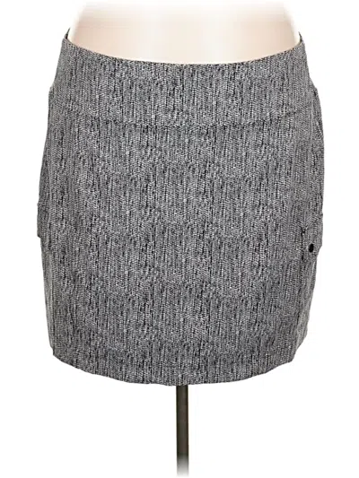 Pre-owned Athleta Casual Skirt In Gray