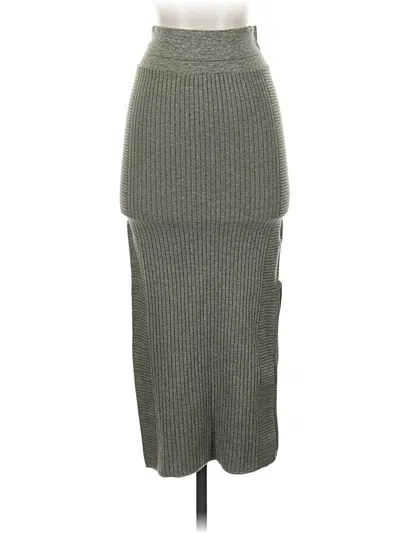 Pre-owned Athleta Casual Skirt In Gray