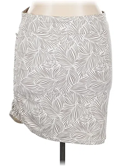 Pre-owned Athleta Casual Skirt In Gray