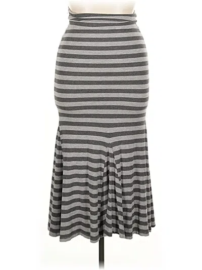 Pre-owned Athleta Casual Skirt In Gray