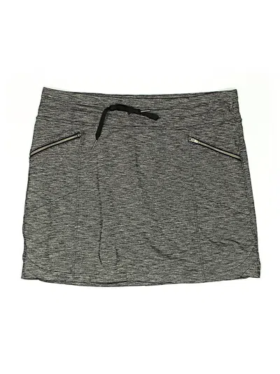 Pre-owned Athleta Casual Skirt In Gray