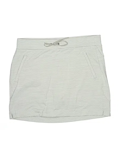 Pre-owned Athleta Casual Skirt In Gray