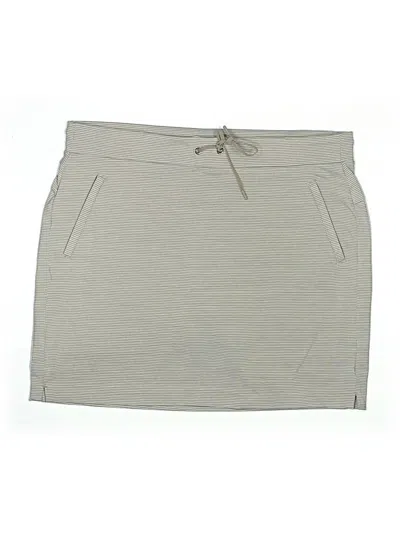 Pre-owned Athleta Casual Skirt In Gray