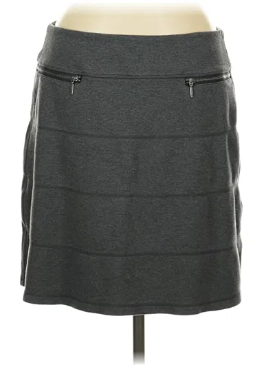 Pre-owned Athleta Casual Skirt In Gray