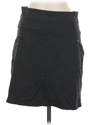 Pre-owned Athleta Casual Skirt In Gray