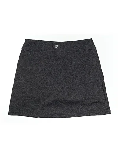Pre-owned Athleta Casual Skirt In Gray