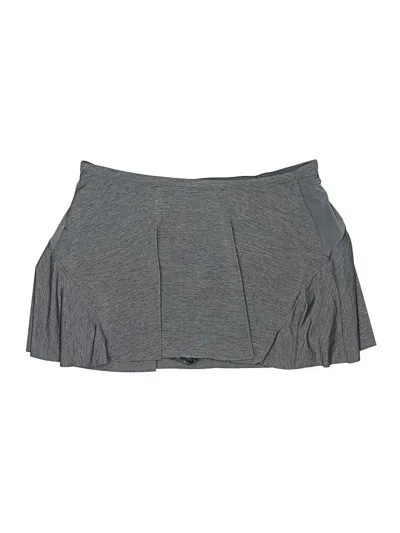 Pre-owned Athleta Casual Skirt In Gray