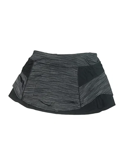 Pre-owned Athleta Casual Skirt In Gray