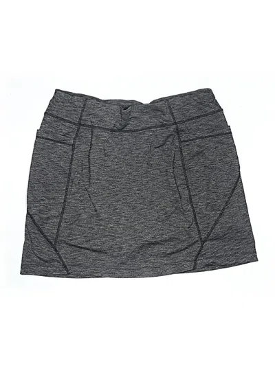 Pre-owned Athleta Casual Skirt In Gray