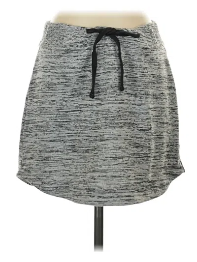 Pre-owned Athleta Casual Skirt In Gray