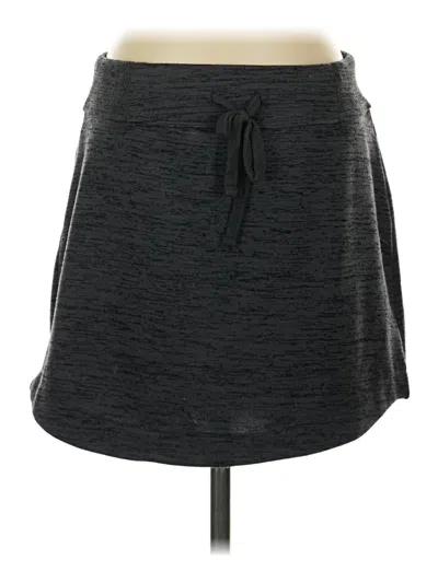 Pre-owned Athleta Casual Skirt In Gray