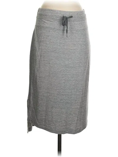 Pre-owned Athleta Casual Skirt In Gray