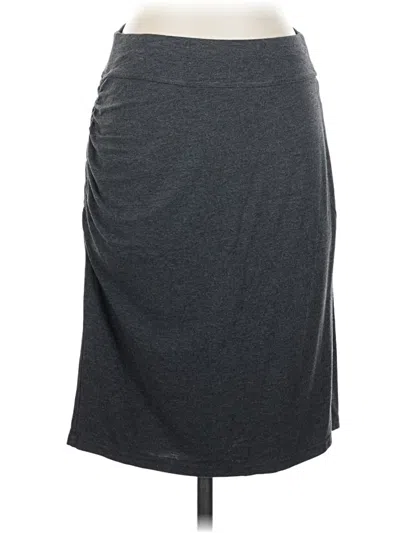Pre-owned Athleta Casual Skirt In Gray