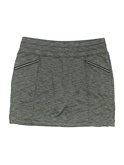 Pre-owned Athleta Casual Skirt In Gray