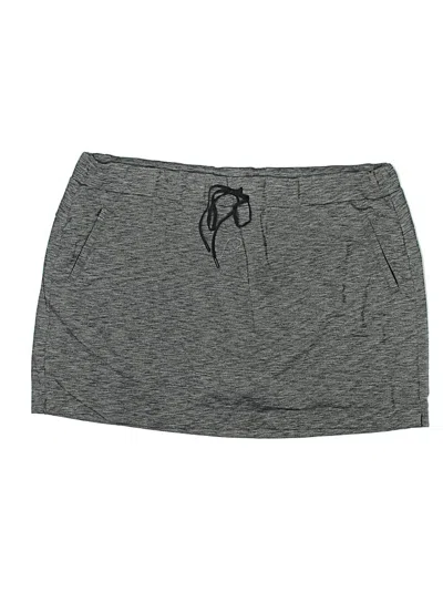 Pre-owned Athleta Casual Skirt In Gray