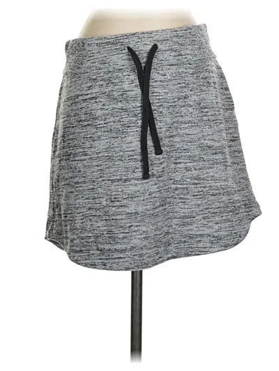 Pre-owned Athleta Casual Skirt In Gray