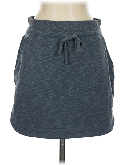 Pre-owned Athleta Casual Skirt In Gray