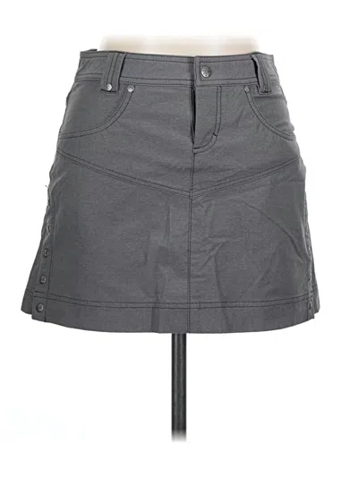 Pre-owned Athleta Casual Skirt In Gray