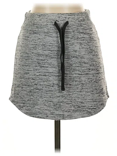 Pre-owned Athleta Casual Skirt In Gray