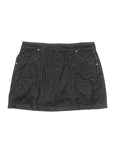 Pre-owned Athleta Casual Skirt In Gray