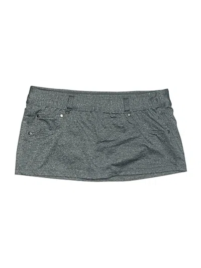 Pre-owned Athleta Casual Skirt In Gray