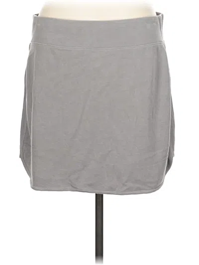 Pre-owned Athleta Casual Skirt In Gray