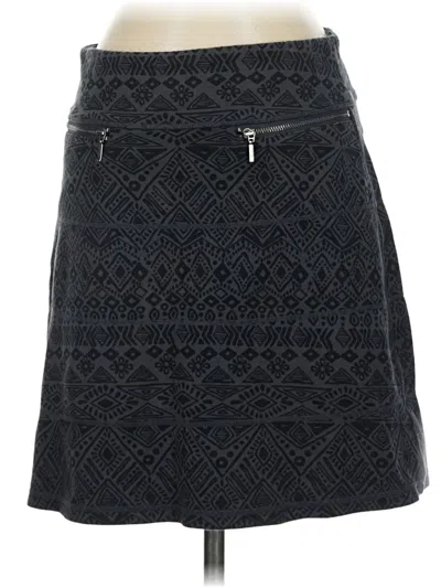 Pre-owned Athleta Casual Skirt In Gray