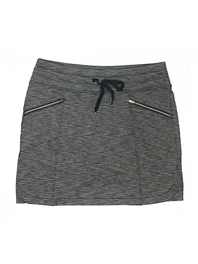 Pre-owned Athleta Casual Skirt In Gray