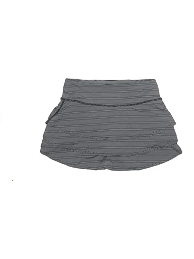 Pre-owned Athleta Casual Skirt In Gray