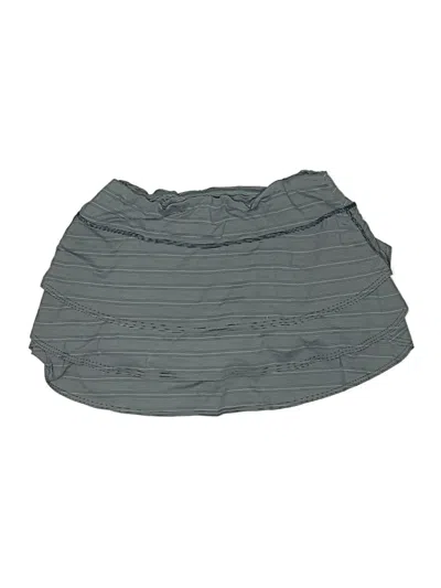 Pre-owned Athleta Casual Skirt In Gray