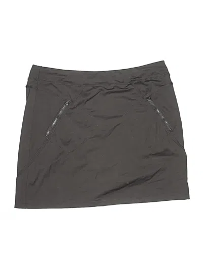 Pre-owned Athleta Casual Skirt In Gray