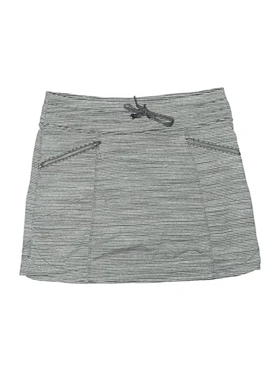 Pre-owned Athleta Casual Skirt In Gray